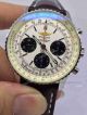 Swiss Fake Breitling 1884 Chronometre Navitimer Watch SS Case White Dial  (7)_th.jpg
